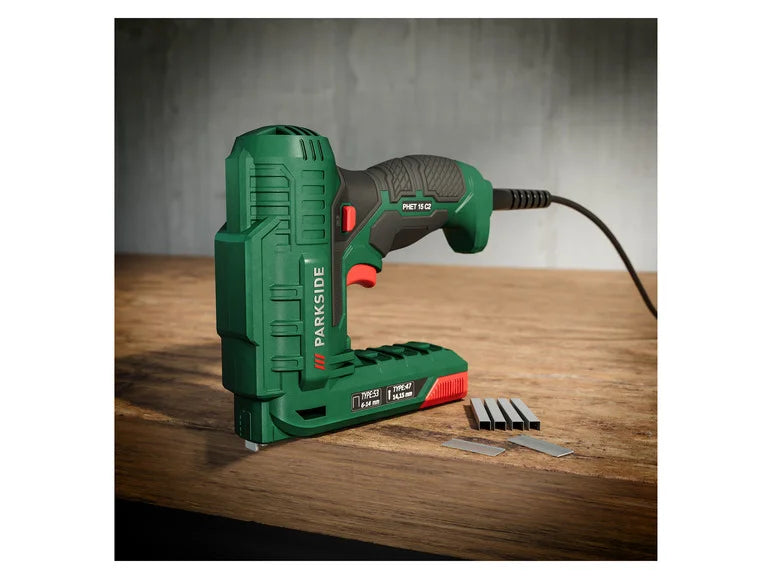 PARKSIDE Agrafeuse-cloueuse électrique PHET 15 C2, 70 W